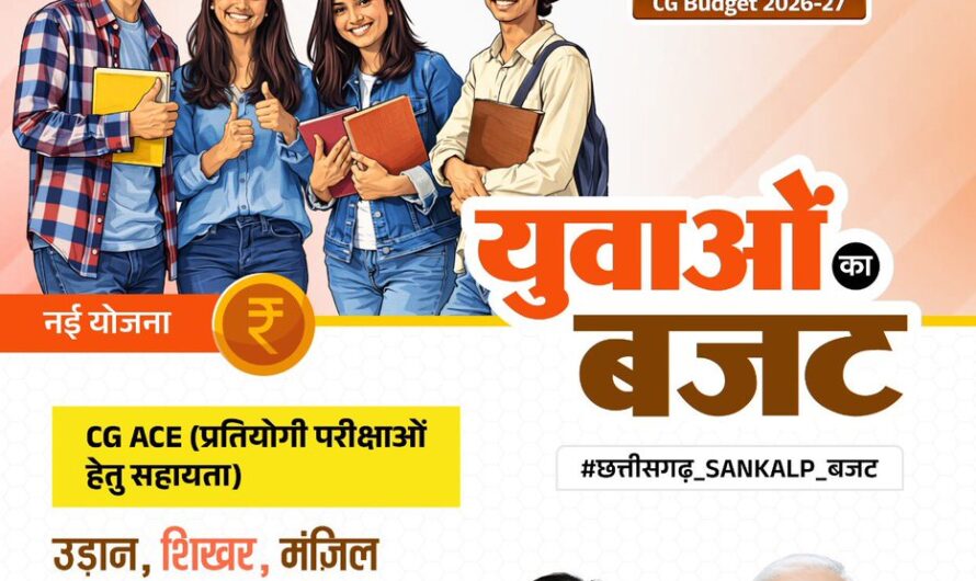 छत्तीसगढ का बजट 2026-27 में GYAN और GATI को बढ़ाते हुए SANKALP पर बल 
