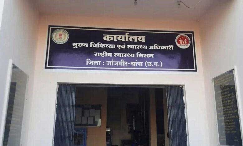 JANJGIR CMHO ने पति को सौंपे जिले के अहम प्रभार, स्वास्थ्य विभाग के संचालन पर उठे सवाल