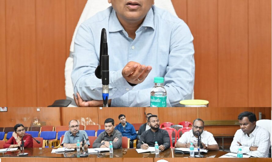 कलेक्टर जन्मेजय महोबे की अध्यक्षता में जिला निवेश प्रोत्साहन समिति की बैठक आयोजित