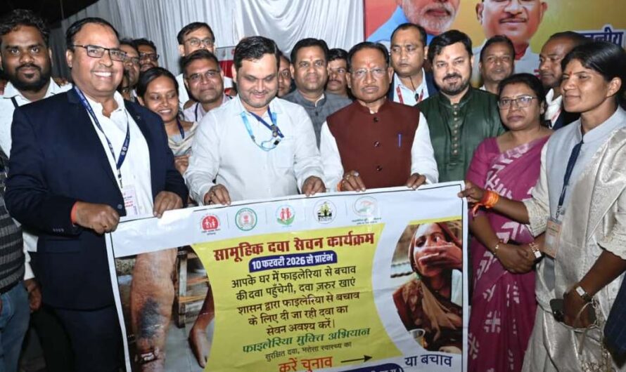 स्वस्थ समाज ही समृद्ध राज्य की नींव : मुख्यमंत्री विष्णु देव साय