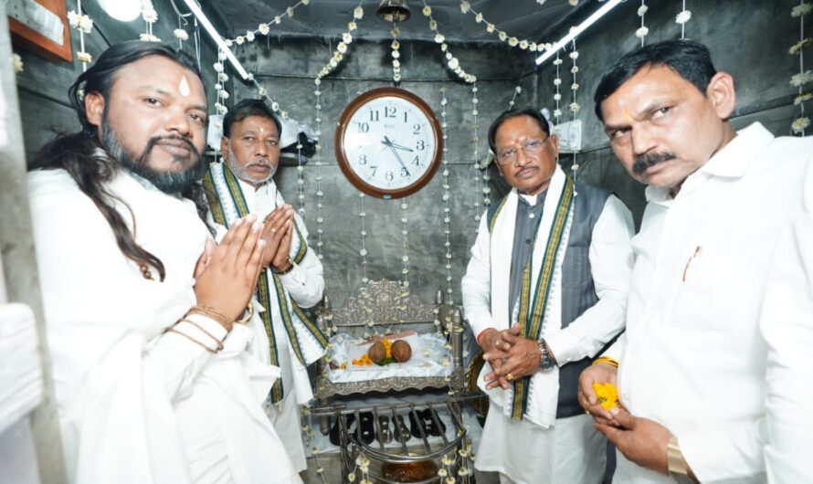 बाबा गुरू घासीदास जी के बताए मार्ग पर काम कर रही हमारी सरकार – मुख्यमंत्री साय