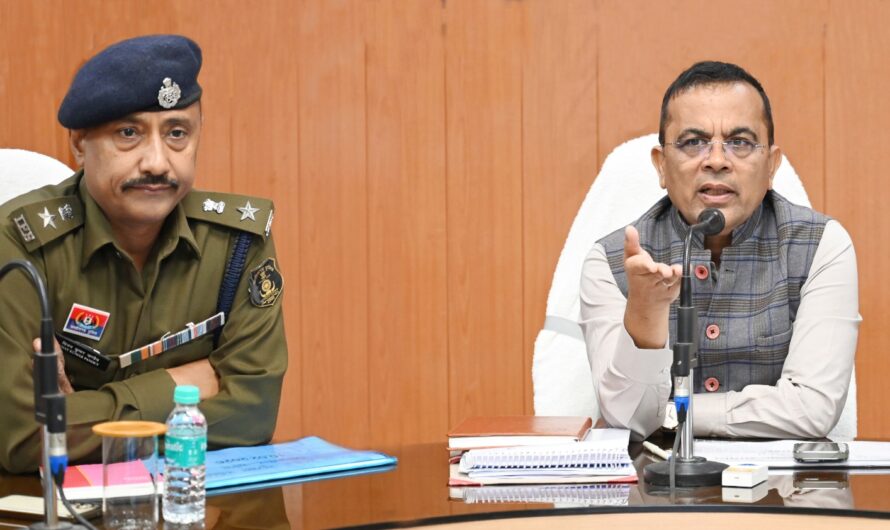 कलेक्टर-एसपी ने लोगों से की अपील शांति एवं सौहार्द्र के साथ मनाये होली का पर्व  