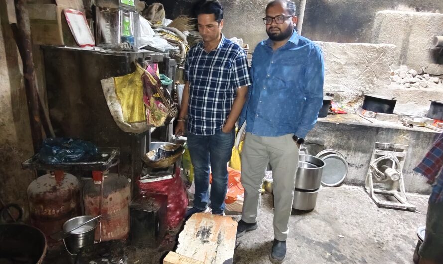 घरेलू गैस सिलेंडर के दुरुपयोग पर खाद्य विभाग की कार्रवाई, कई प्रतिष्ठानों में छापेमारी