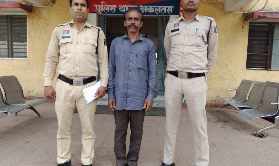 गाली-गलौज करते हुए, गण्डासा से हमला, आरोपी गिरफ्तार अकलतरा पुलिस की कार्यवाही