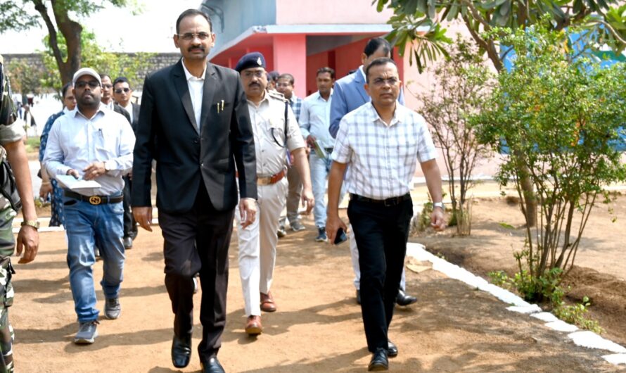 प्रधान जिला न्यायाधीश, कलेक्टर ने किया जिला जेल का निरीक्षण