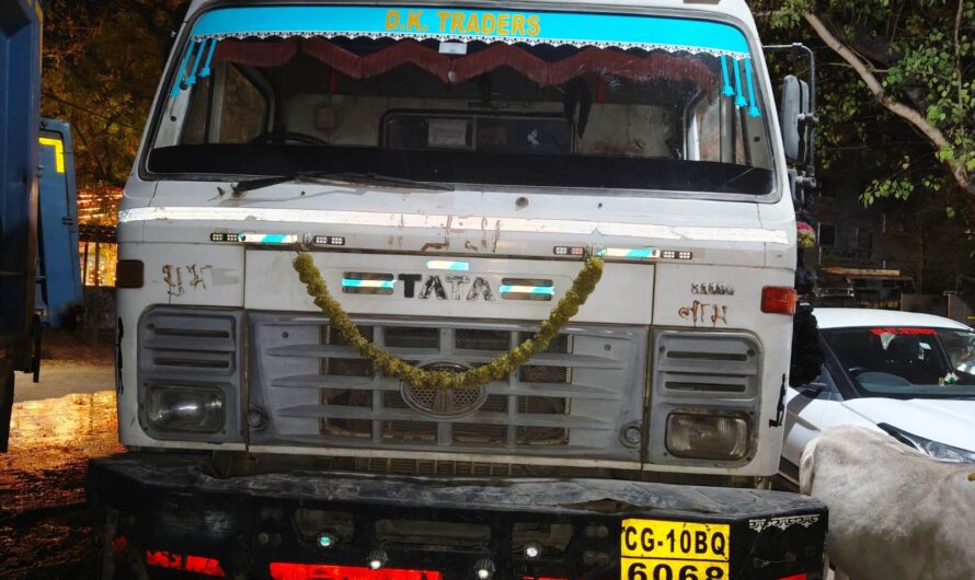 रेत के अवैध परिवहन पर की गई कार्रवाई: 13 हाईवा व 3 ट्रैक्टर जब्त