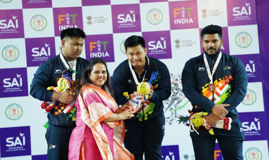 खेलो इंडिया ट्राइबल गेम्स 2026 : वेटलिफ्टिंग स्पर्धा में अरुणाचल पुरुष और असम महिला वर्ग में ओवरऑल चैम्पियन