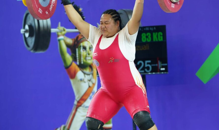 खेलो इंडिया ट्राइबल गेम्स 2026: महिला 86+ किग्रा वेटलिफ्टिंग में मिजोरम की ज़ोसांगज़ुआली ने जीता स्वर्ण