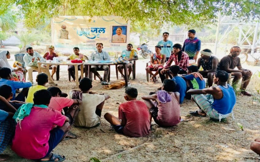 नक्सल प्रभावित सालातोंग में बहने लगी जल जीवन मिशन से हर घर नल जल