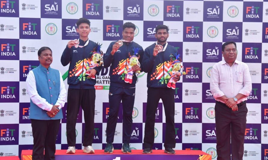 बस्तर की धरा पर संपन्न हुई खेलो इंडिया एथलेटिक्स स्पर्धाएं